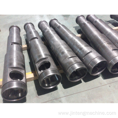 65/132 bimetallic screw barrel conical twin screw barrel